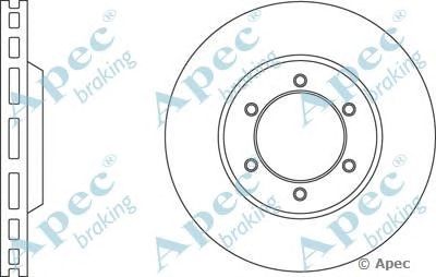 APEC BRAKING dsk2691 -  Тормозной диск